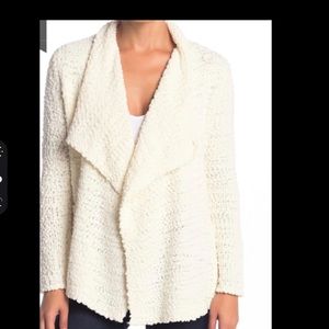 Boucle Open Front sweater